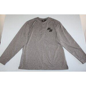Harley Davidson Mens Grey Long Sleeve Pullover Shirt XL